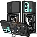 Armor Bumper Back Cover Case for Infinix