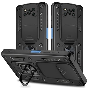 Armor Bumper Back Cover Case for Poco