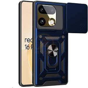 Armor Bumper Back Cover Case for Realme