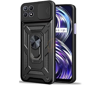 Armor Bumper Back Cover Case for Realme