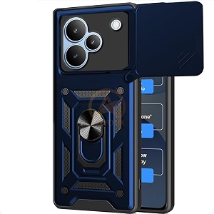 Armor Bumper Back Cover Case for Realme