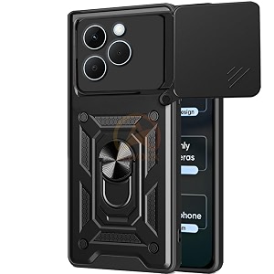 Armor Bumper Back Cover Case for Realme