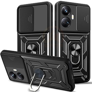 Armor Bumper Back Cover Case for Realme