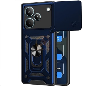 Armor Bumper Back Cover Case for Realme