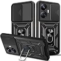 Armor Bumper Back Cover Case for Realme