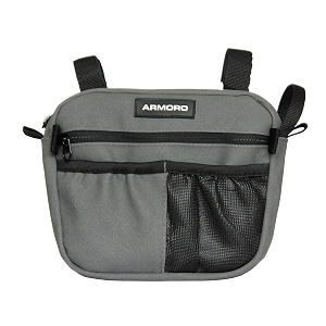grab handle storage bag for 4x4  compatible with thar thar roxx maruti gypsy jimny jeep gurkha  grab handle bar organizer off-road gear storage interior accessory  grey