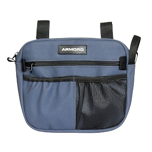 grab handle storage bag for 4x4  compatible with thar thar roxx gypsy jimny jeep gurkha  grab handle bar organizer off-road gear storage interior accessory  navy blue