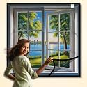 ARMORX Fiberglass Window Mosquito Net Stitched
