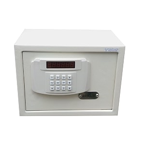 armour 11 liter 9 kg nano electronic money safe with digital display lock - motorized lockingunlocking money bag for cash safe hidden locker for home amp office 9x12x9 in