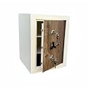 ARMOUR 114 Litre Mechanical Safe Locker, 48 Kg Mild Steel Security Solution with Manual Key Lock | Secure Cash, Jewelry, and Valuables for Home &amp; Business (19"x18"x24")