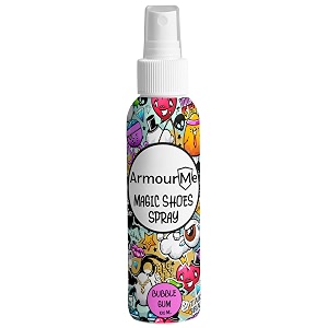 shoe spray  shoe deodorizer  shoe spray smell eliminator for shoes and sandal  men amp women extra strength shoe odor eliminator  socks deodorize bubble gum 100 ml pack of 1