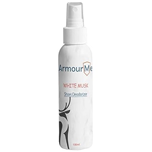 shoe spray  shoe deodorizer  shoe spray smell eliminator for shoes and sandal  men amp women extra strength shoe odor eliminator  socks deodorize white musk 100 ml pack of 1