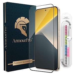 ArmourPro Military-Grade Tempered Glass for Poco X8-9H