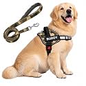 Army Camo Dog Vest Harness with Leash