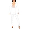 Aro Lora Pant Suits for Women Dressy Casual 2 Piece Outfits