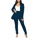 Aro Lora Pant Suits for Women Dressy Casual 2 Piece Outfits