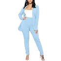 Aro Lora Pant Suits for Women Dressy Casual 2 Piece Outfits
