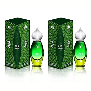 arochem taj edition edition aza 9 ml pure perfume no alcohol unisex perfume roll on -pack of 2