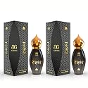 AROCHEM Taj Edition Zayed 9 ML Pure Perfume Roll On, Alcohol-Free Fragrance, Unisex Perfume, Pack of 2