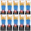 AROIC 100 Pcs Paint Brushes, Acrylic Painting Brush for Oil and Watercolor