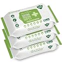 AROKLEEN 99.99% 144 Count Germ Protection Multipurpose Thick &amp; Soft Wet Wipes, 100% Alcohol-Free, Disinfectant Sanitizer Wet Wipes for Skin &amp; Surfaces, Aloe Vera Fragrance, Anti Germ Pack of 3