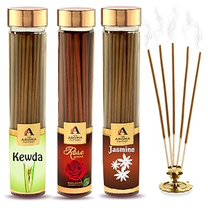 The Aroma Factory Rose Kweda Jasmine Agarbatti
