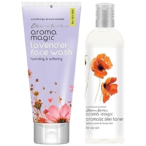 aroma magic aromatic skin toner 100ml amp aroma magic face wash 100 ml lavender