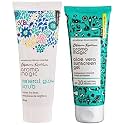 Aroma Magic Mineral Glow Scrub, 100ml &amp; Aloe Vera Sun Screen Gel, 100ml Combo