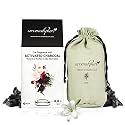 Aromahpure Premium Car Perfume Flakes with Activated Charcoal | Air Purifier with Fresh Fragrances | Bliss - Leafy Floral Lily | 50 gm | Car Air Freshener