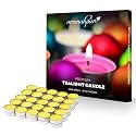 Aromahpure Scented Decorative Tealight Candles | Wax Tealight Candle | 10 gm, 50 Pcs| Thai Lemongrass Smokeless Candles | 3 Hours Burning Time Guaranteed | for Home Decoration &amp; Celebration