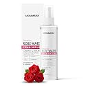 AromaMusk 100% Organic & Natural Rose Water for Face & Skin - 100ml (Pack Of 1) | Steam Distilled Gulab Jal Spray | Natural Toner, Hydrating Mist, Facial Cleanser | For Oily, Dry, Sensitive Skin | Alcohol & Parabe