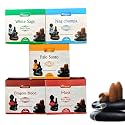 Aromatika Natural Backflow Incense Cones 5 Packs
