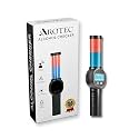 Police Alcohol Detector Breathalyzer-Alcohol Tester with Smart Sensor Tech,Red-Blue Warning Lights, No-Contact Blowing, Fast Type-C Rechargeable