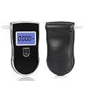 Portable Alcohol Testing Machine with 5 Mouthpieces Alcohol Tester Breath Analyzer Checker Machine, Professional Alcometer BAC Tester with LCD Display Alcohol Detector ARO-70