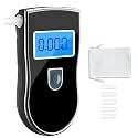 Portable Alcohol Testing Machine with 5 Mouthpieces/LCD Display Checker Machine - ARO 70