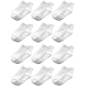 Aroveea Toddler Socks Cotton Non Slip Grip Ankle Baby 12 Pack for Kids Boys
