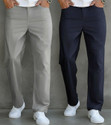 Aroziya Loose Fit Men Dark Blue Grey