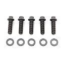 ARP 651-4000 Black Oxide 5/16-18" RH Thread 4.000" UHL 6-Point Bolt with 3/8" Socket and Washer, (Set of 5)