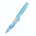 Kitchen Knife, 1-Pieces Paring Knife, Sharp Cooking Knife with Colorful Non-Stick Coating