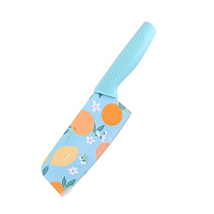 kitchen knife set 1-pieces of clever39s knife sharp cooking knife with colorful non-stick coating