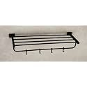 ARQUIN Bathroom Towel Stand, Towel Holder 304 Grade Stainless Steel Towel Rack/Towel Rack/Bathroom Accessories Set, Cloth Towel Rod Organiser Black Matt