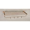 ARQUIN Bathroom Towel Stand, Towel Holder 304 Grade Stainless Steel Towel Rack/Towel Rack/Bathroom Accessories Set, Cloth Towel Rod Organiser (Rose Gold)