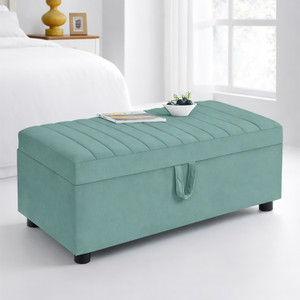 arra solid wood standard ottoman