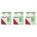 Arrow 276 JT21 3/8-Inch / 10mm Staples, 1000 Staples, Pack of 3