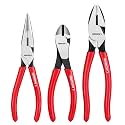 ARROW 3PCS Pliers Set, Premium Carbon Steel, High Leverage Design