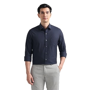 Arrow Checked Slim Fit Mens Formal Shirt
