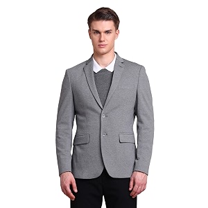 Arrow Knitted Blazer for Men - Slim