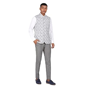 Arrow Mens Bandhgala Vest Coat