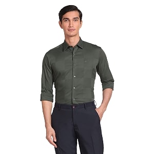 Arrow Mens Checkered Slim Fit Shirt