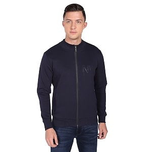 Arrow Mens Cotton High Neck Sweatshirt